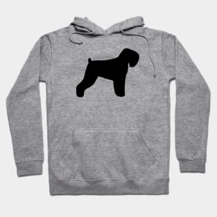 Black Russian Terrier Silhouette Hoodie